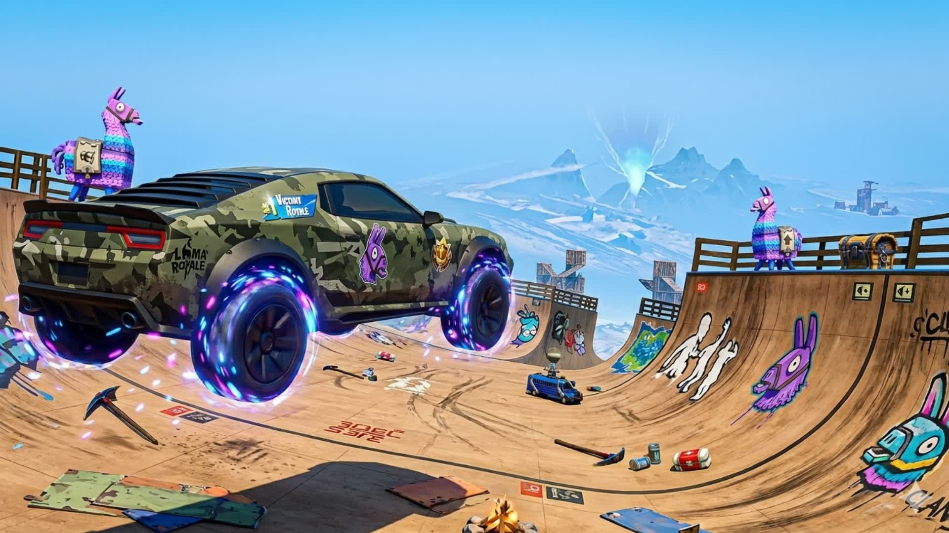 車両ゲーム🚗　スーパージャンプ台🔥