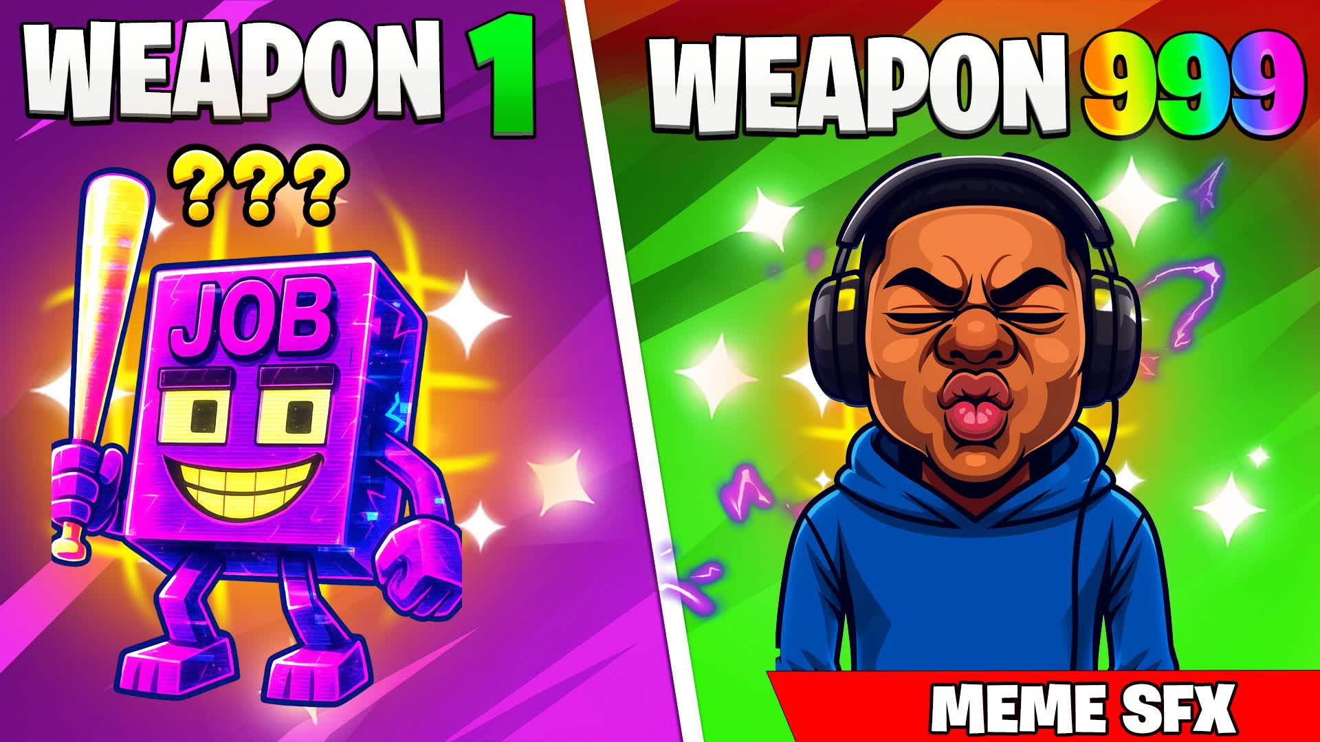 🔫JOB JOB GUN GAME 🎯ONE SHOT🎯