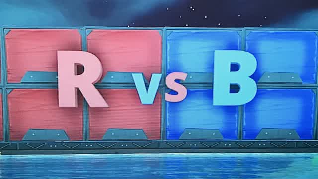 Team battle red vs blue