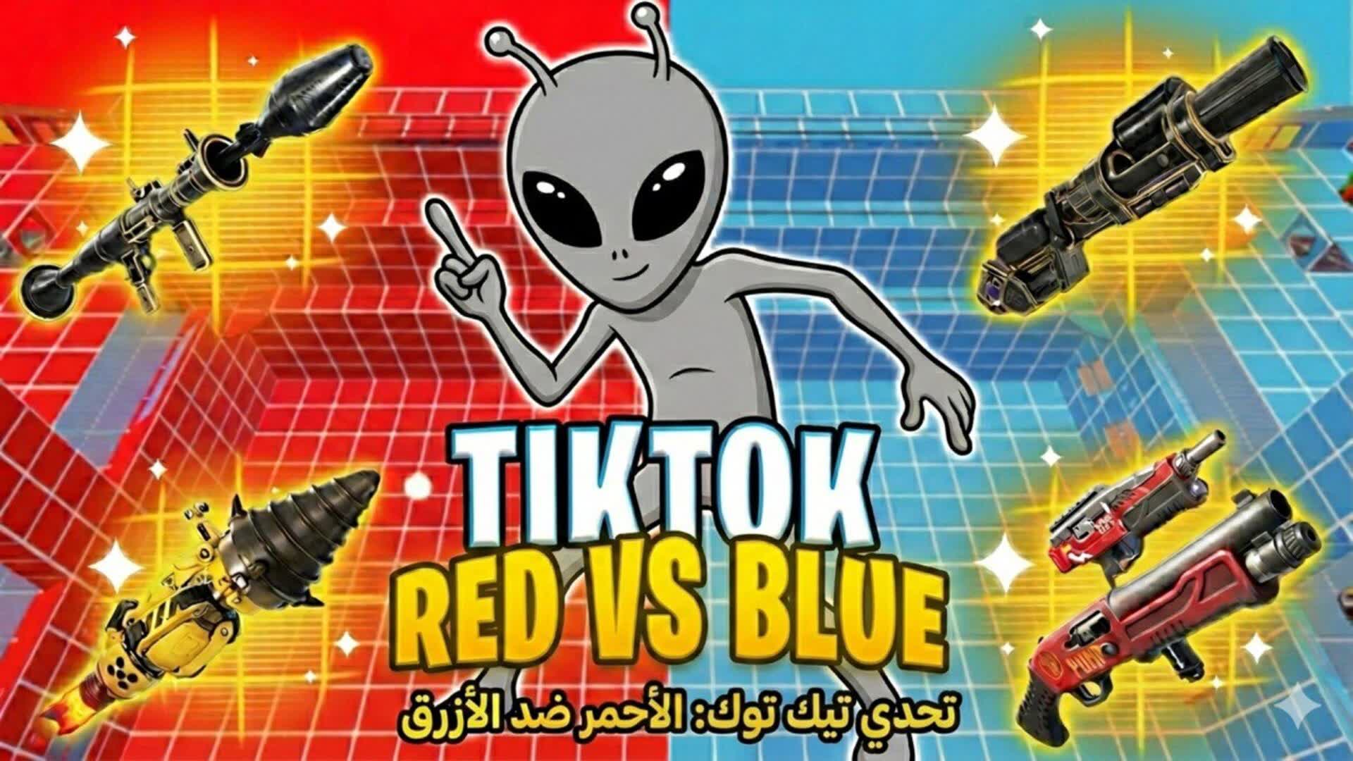 赤と青のティックトックチャレンジ 🔴🔵