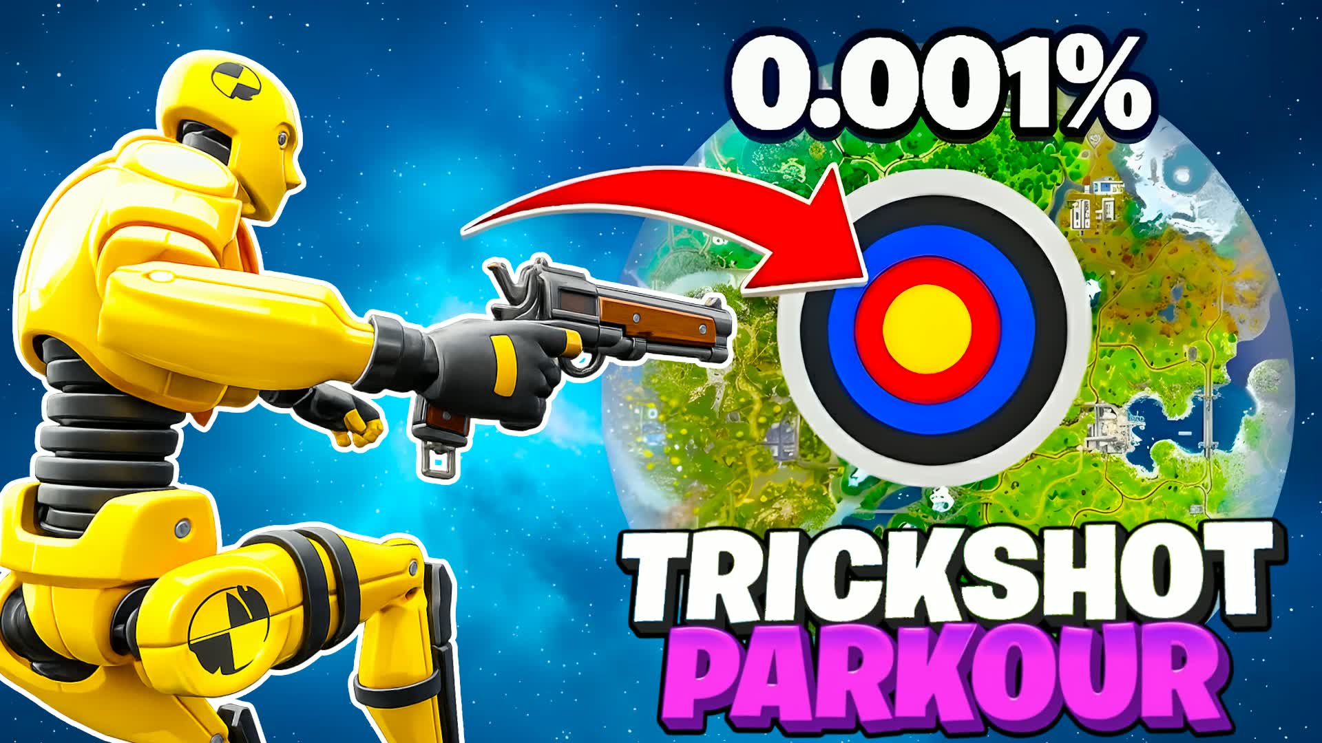 MEGA TRICKSHOT PARKOUR 100+🎯