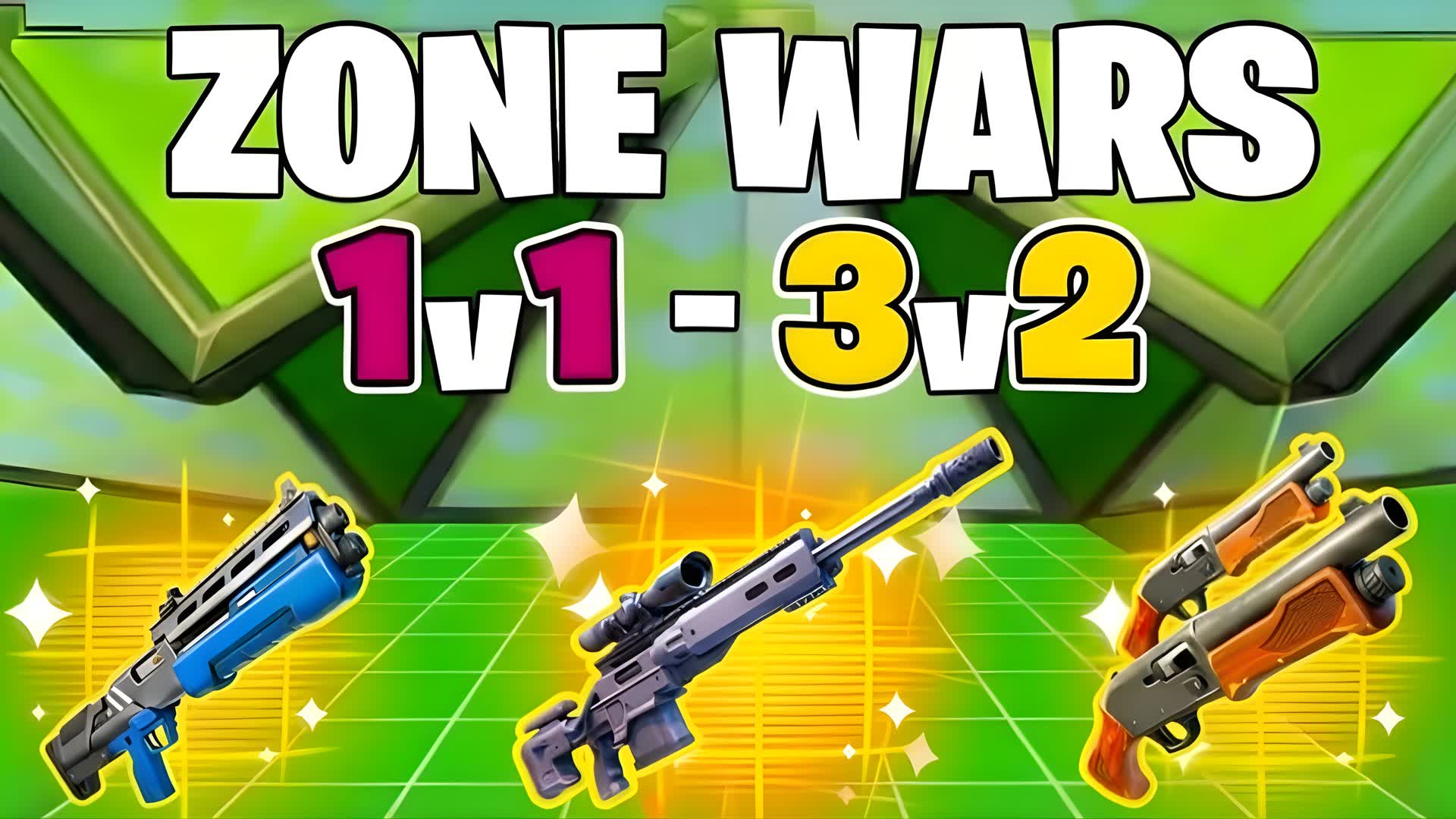ZONE WARS (1V1 TO 3V2)