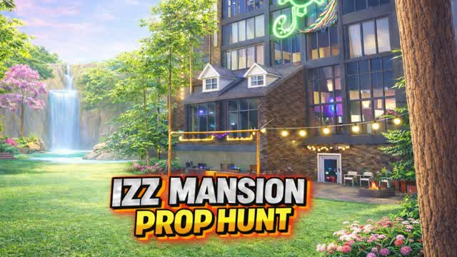 🏠IZZ Mansion Prop Hunt🔎