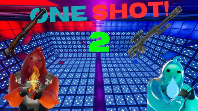 FIRE🔥 VS WATER💧 ONE SHOT SNIPE ARENA 2