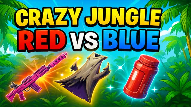 CRAZY Red VS Blue Jungle