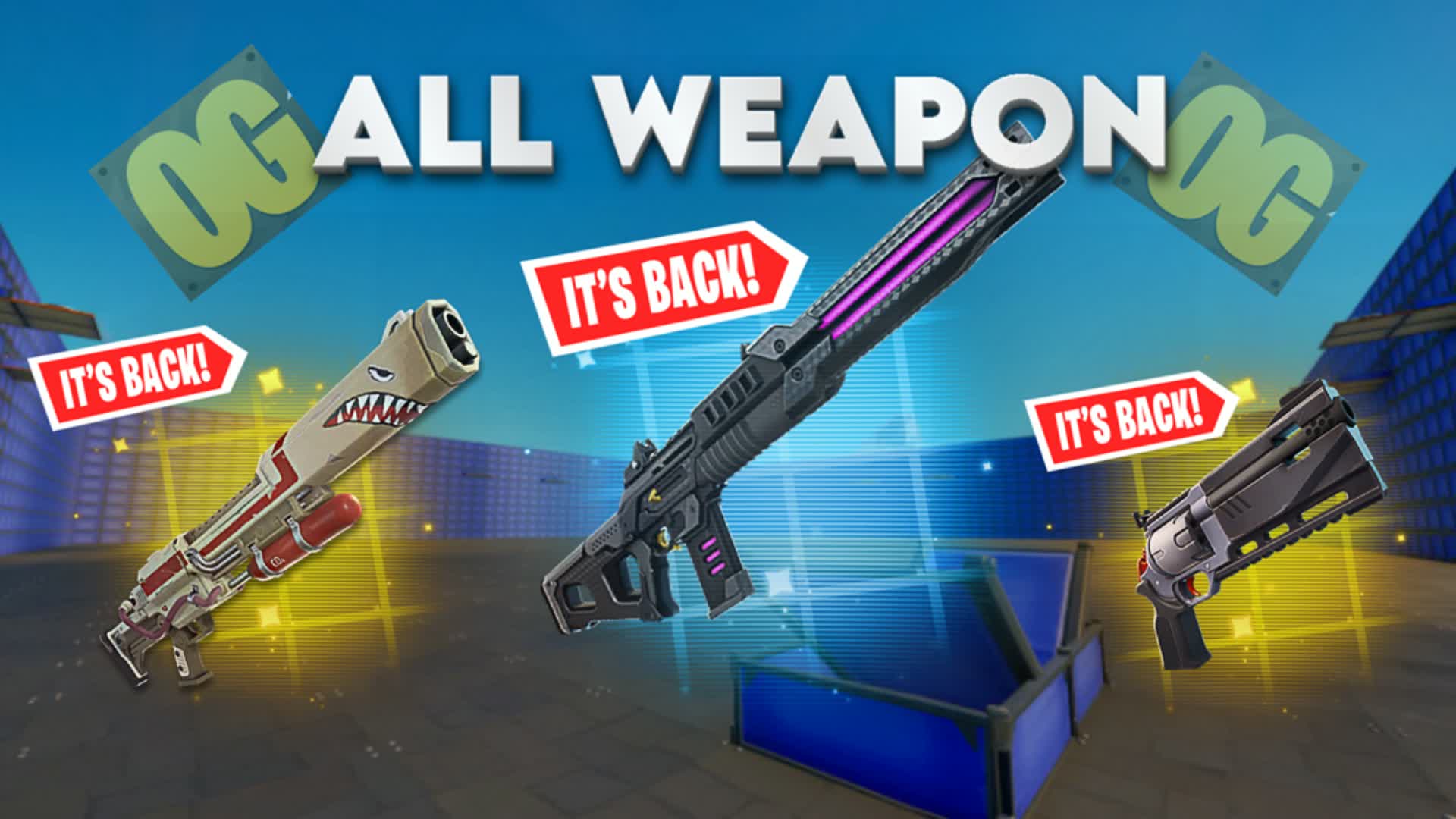 جميع الأسلحة ALL WEAPON