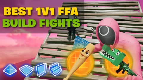 🏆 BEST 1V1 FFA BUILD FIGHTS ⚔️