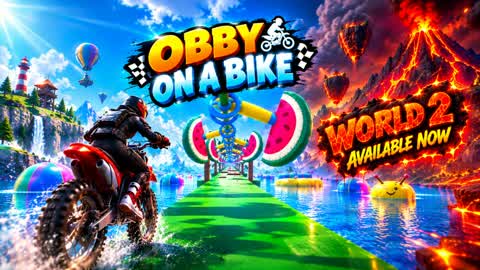 OBBY BUT YOU'RE ON A BIKE