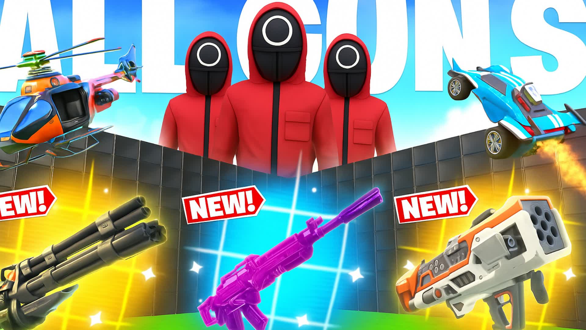 SQUID GAME 3 1V1 WITH EVERY GUN 🤫🔫