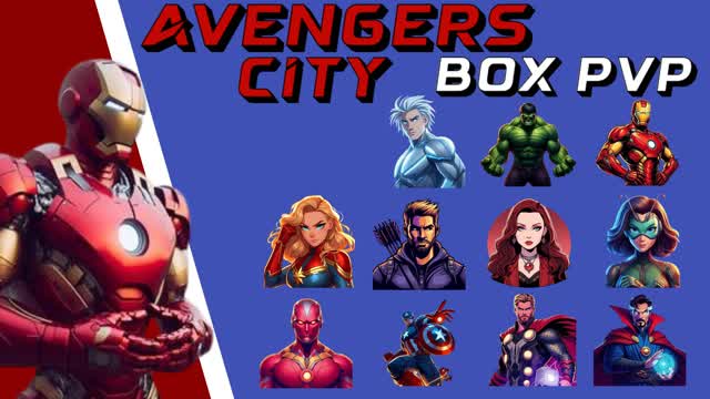 ULTIMATE AVENGERS CITY BOX PVP📦