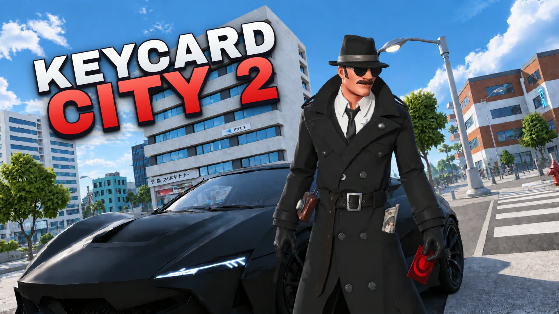 KeyCard - City 2 - Fortnite island 1543-4354-2089 by lPuppyyyyyy