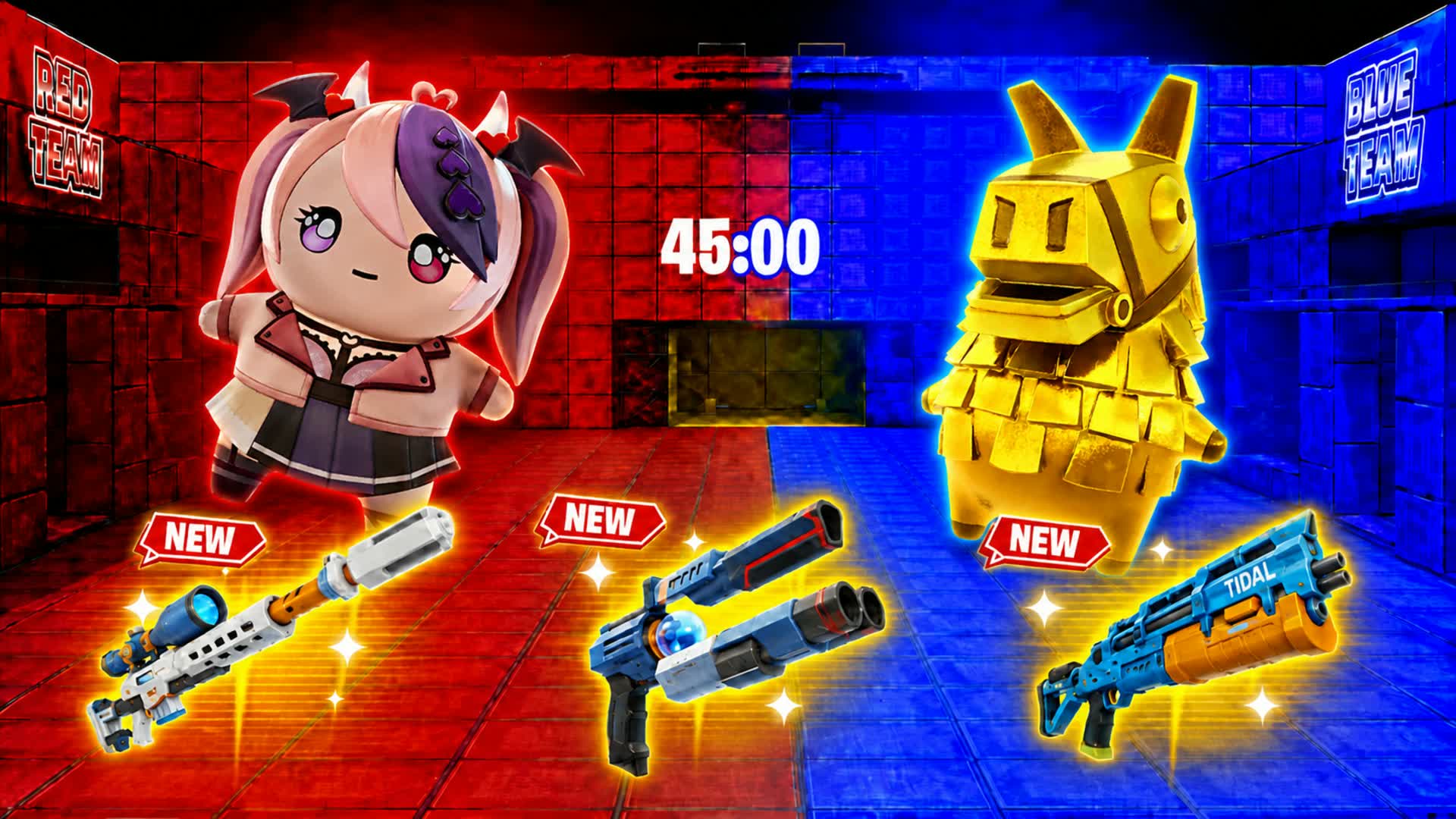 エスピリトゥス ロホ vs アスル🔴🔵