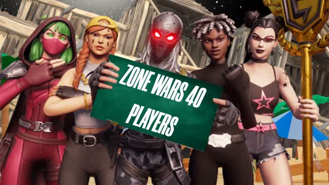 40 PLAYER ZONE WARS