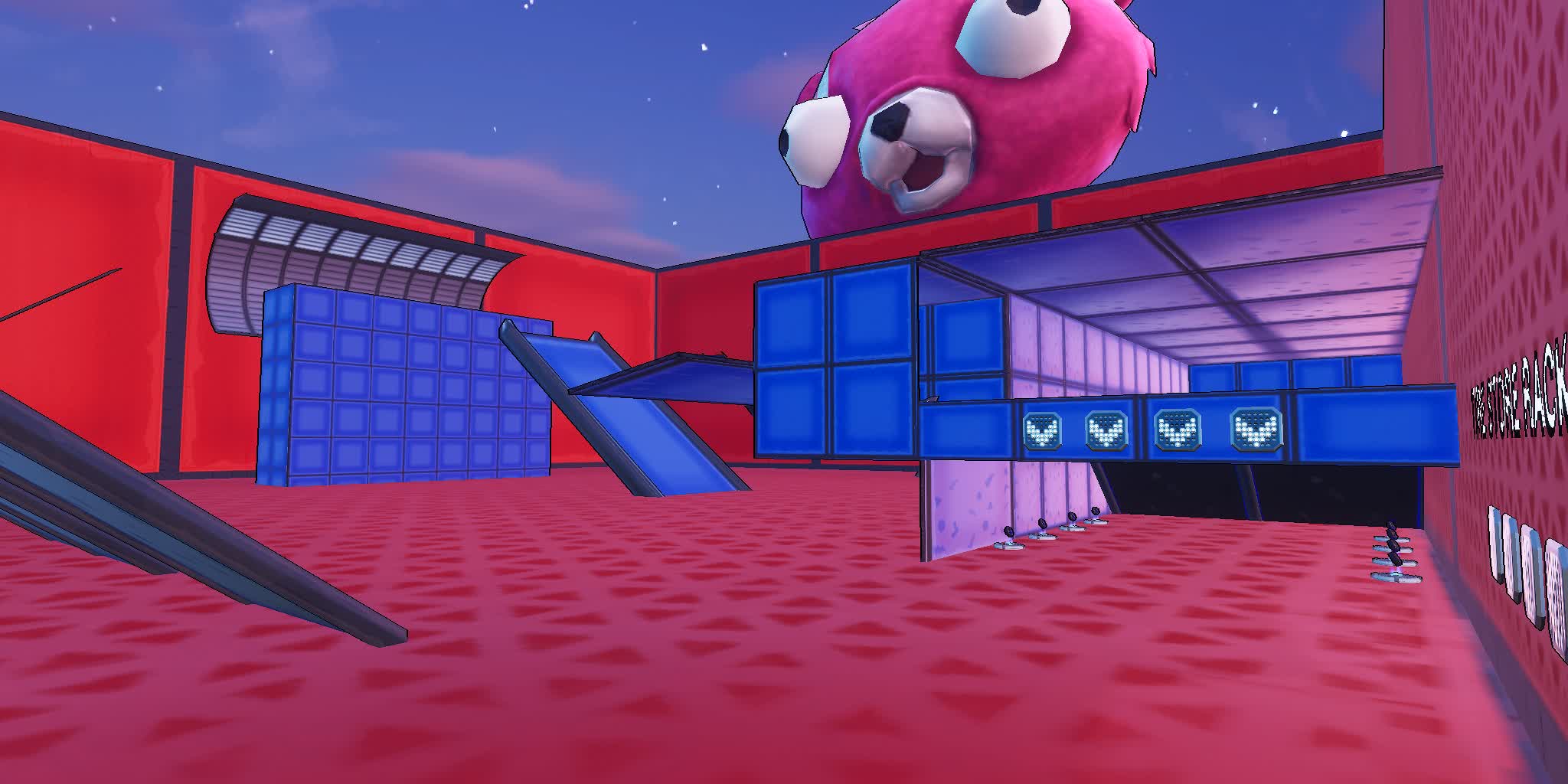 RED vs BLUE | CARS vs ROCKETS