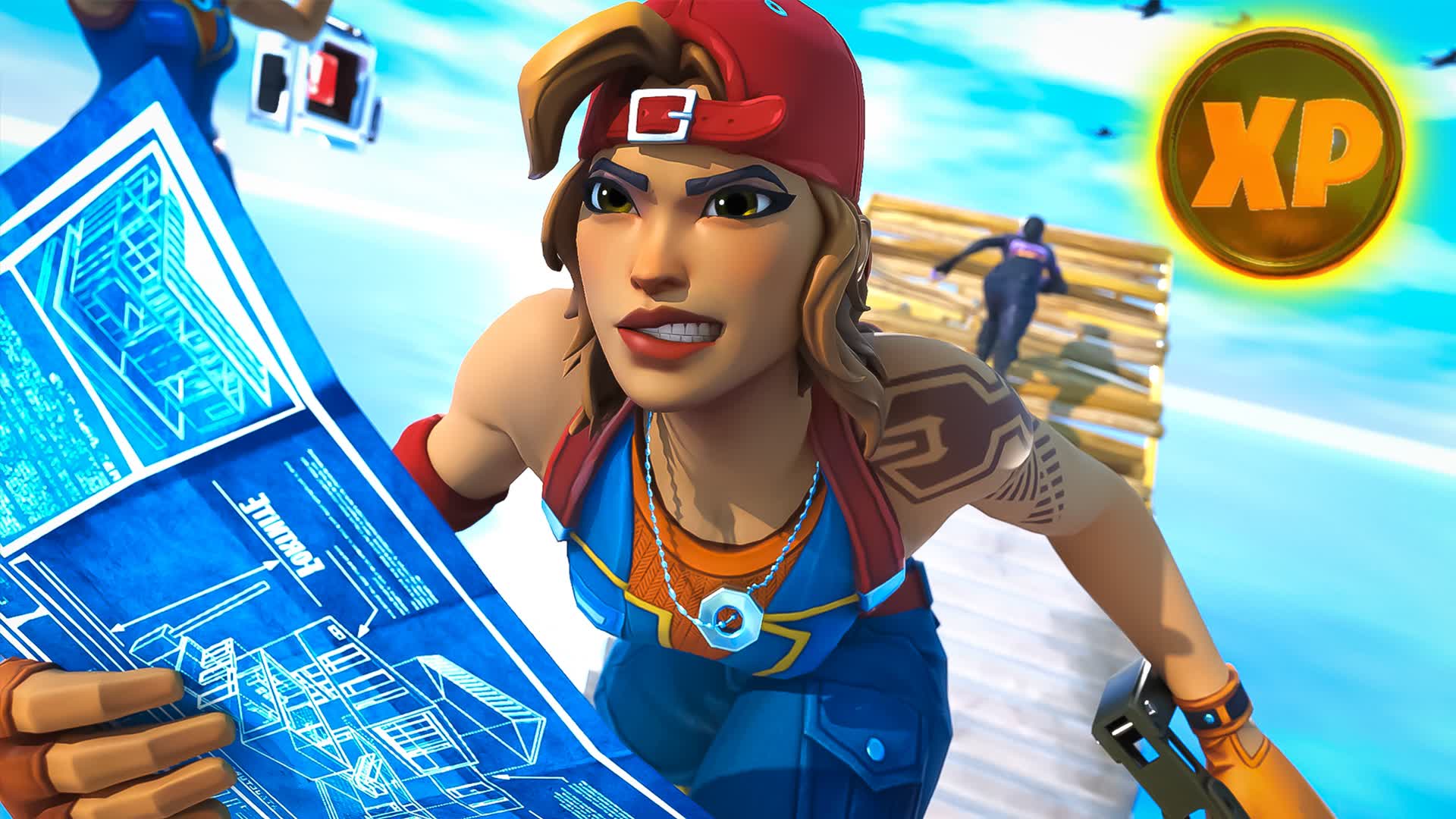 BUILDFIGHT🦁】軽すぎて鳥になっちゃう島 GameWith COLD 9369-1231 