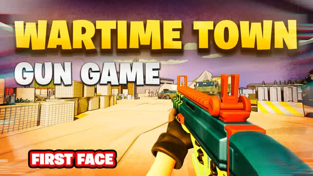 💣 FIRST PERSON GUN GAME - WARTIME TOWN