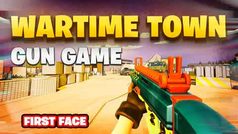 💣 FIRST PERSON GUN GAME - WARTIME TOWN