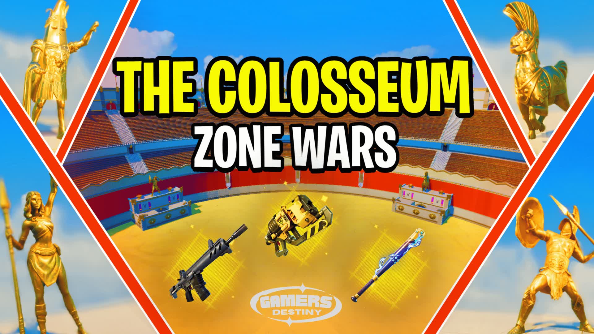 🏟️ THE COLOSSEUM - ZONE WARS 🌀