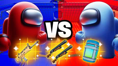 SUPER AMONG RED VS BLUE 🔴🔵