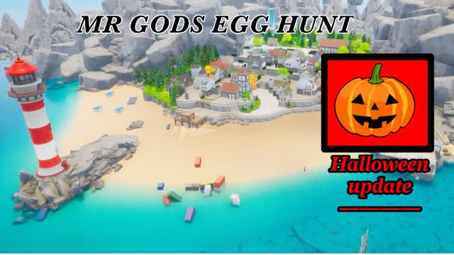🥚MR GODS Egg hunt🥚🎃SPOOKY UPDATE 👻