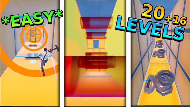 ️🔥easy DEFAULT PARKOUR 20 LEVELS ️🔥