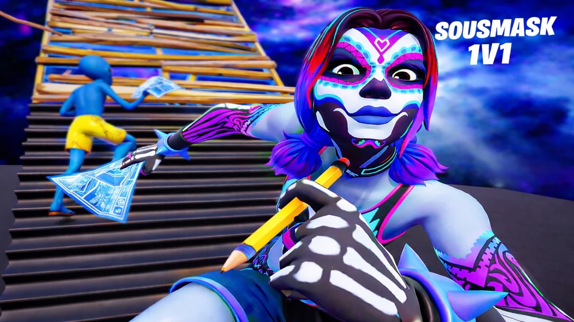 SOUSMASK 1V1 BUILD FIGHTS (200 PUMPS)