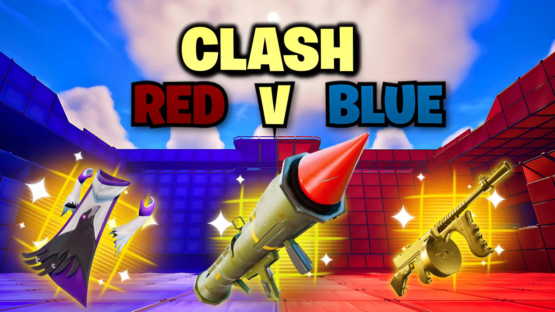 ⭐️CLASH⭐️Red Vs Blue 🔴🔵