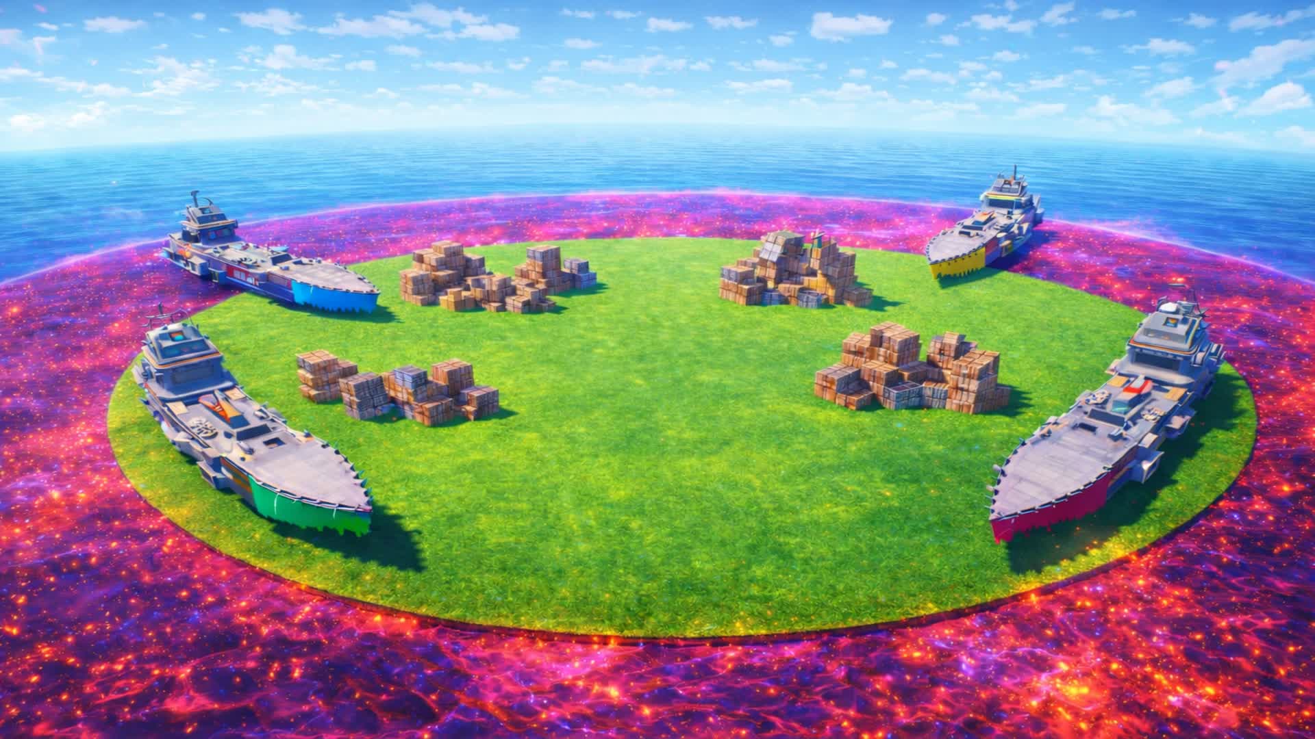 NAVAL 4 TEAMS ZONE WARS