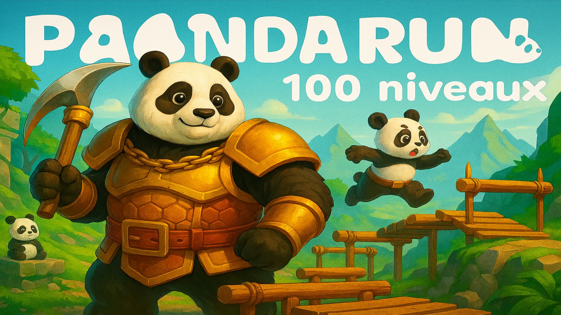 PandaRun 100 Levels