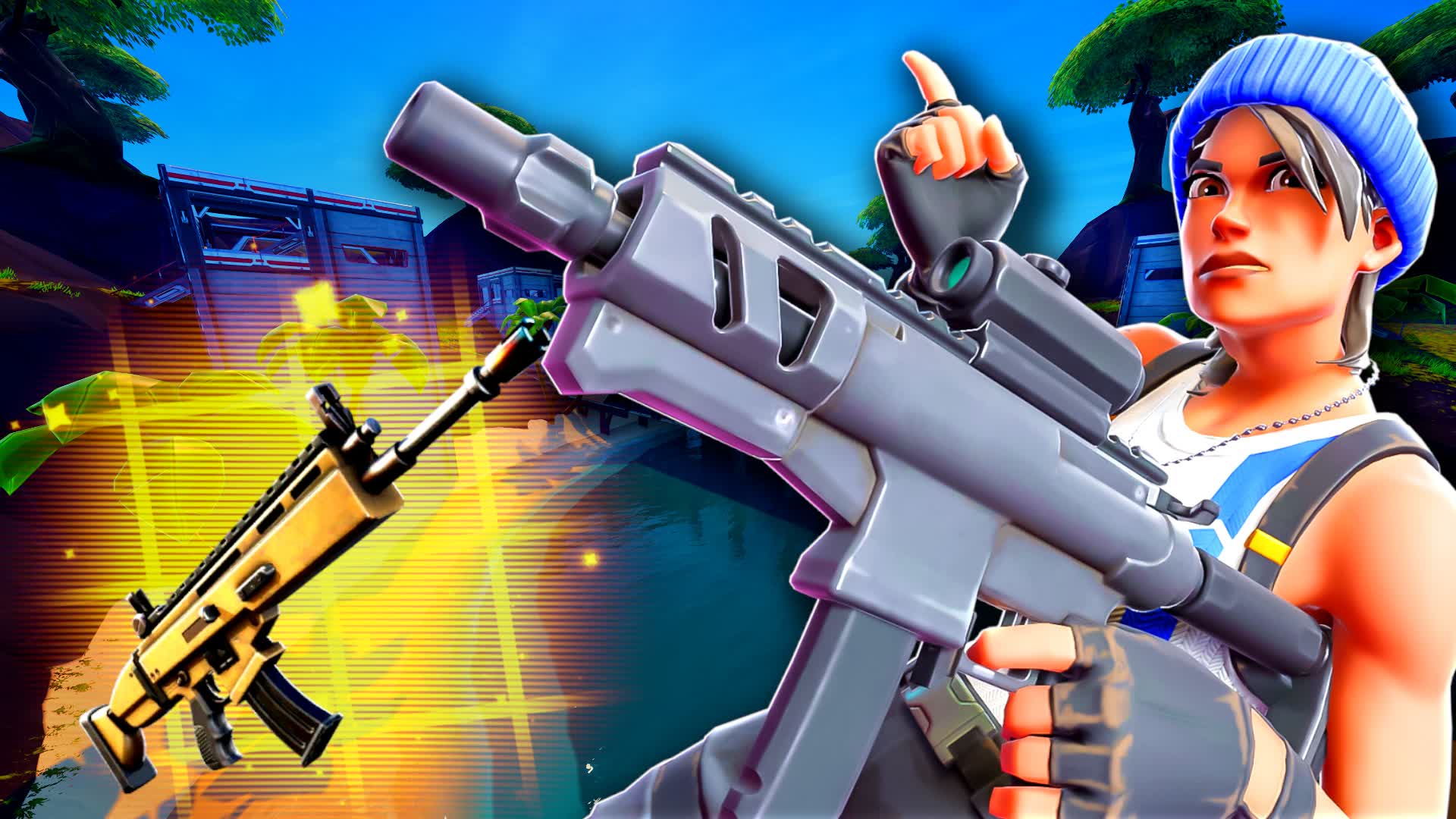 島の無限銃合戦