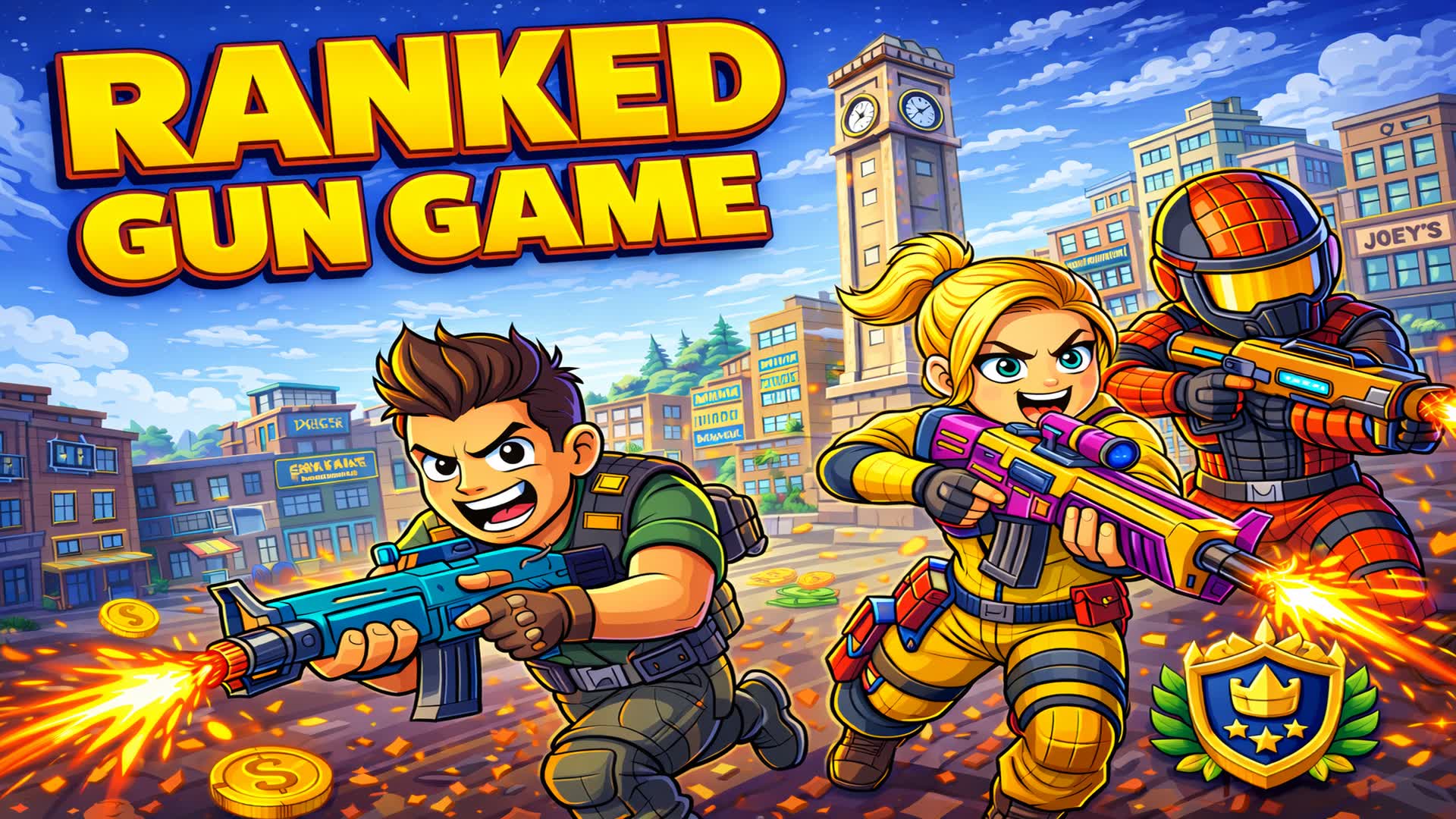 RANKED GUN GAME 🔫 TILTED TOWERS