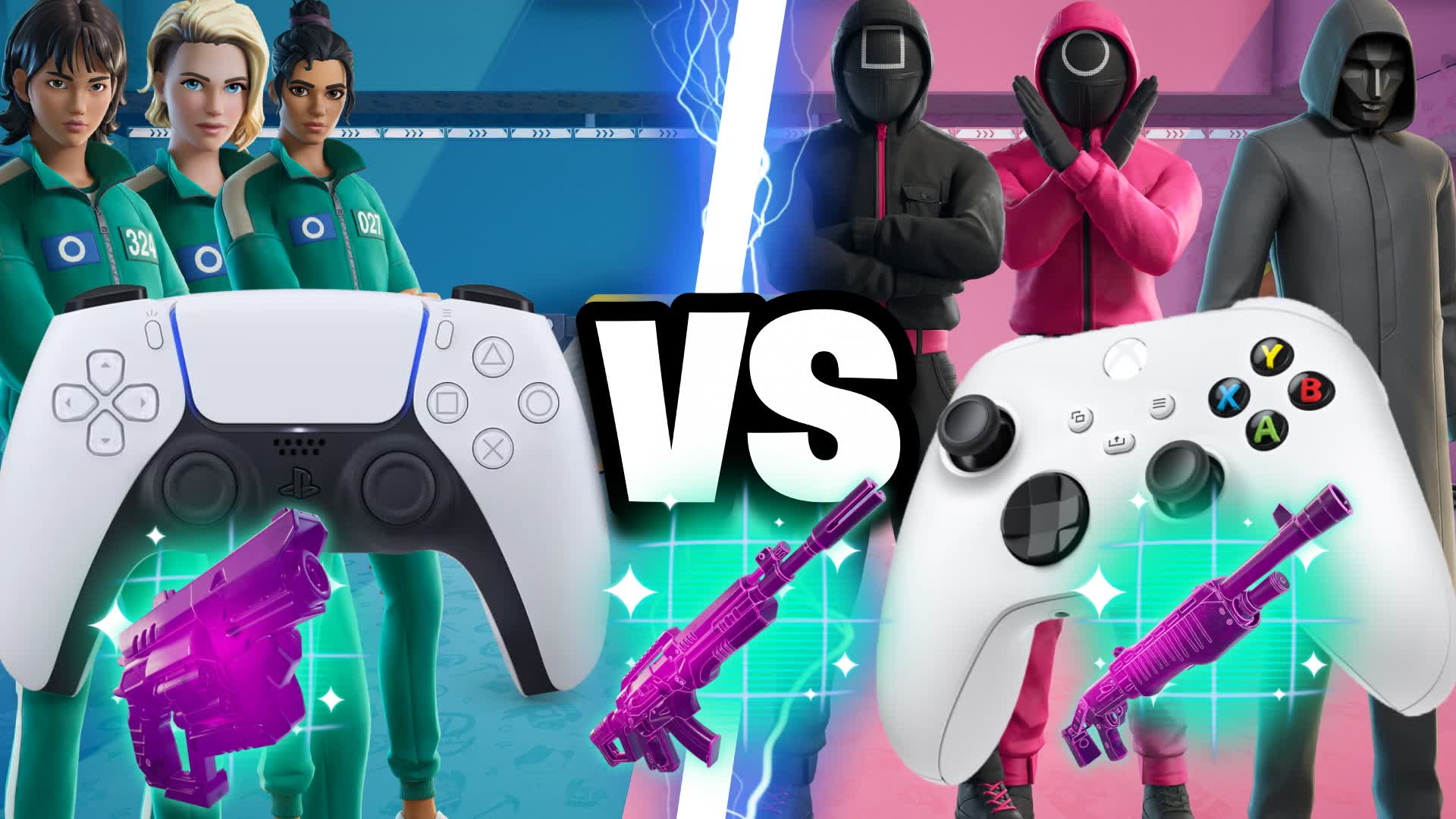 SQUID 💙 PS5 VS XBOX 🩷
