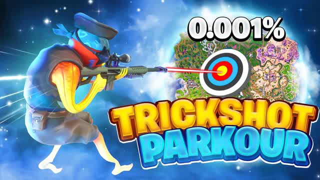 INSANE TRICKSHOT PARKOUR 🎯 100+ LEVELS