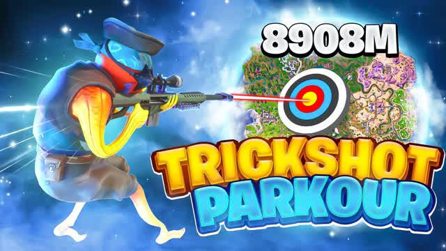 EXTREME TRICKSHOT PARKOUR 🎯 100+ LEVELS