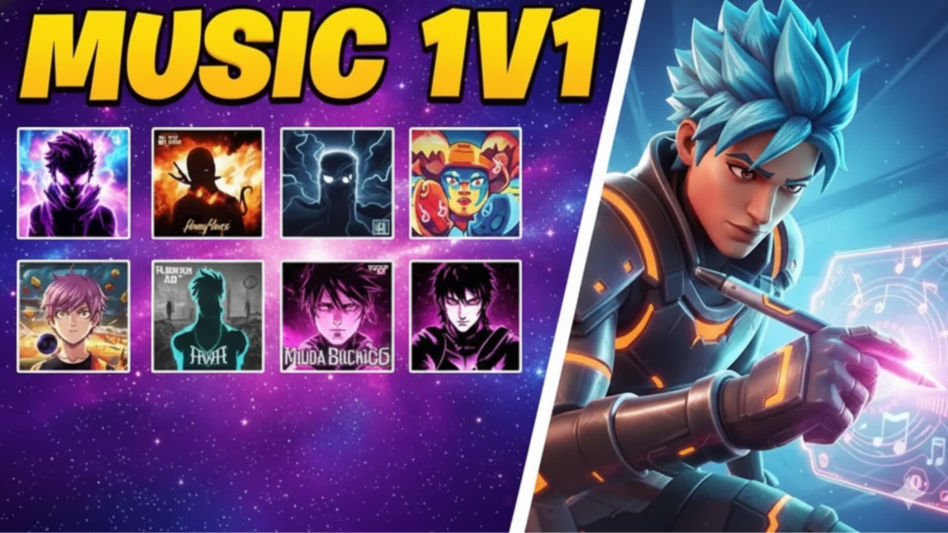 1v1 ミュージックビルドファイト