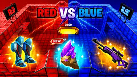 SUPER CRAZY RED VS BLUE 🔴🔵