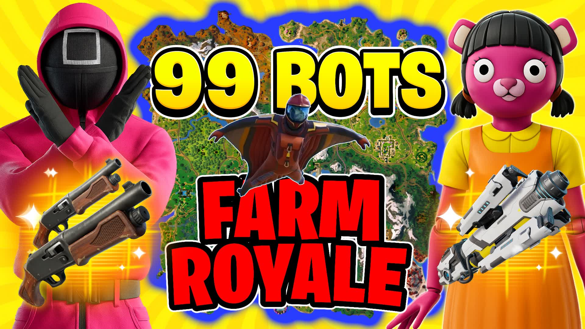⭐ 99 BOTS SQUID ROYALE 🏆