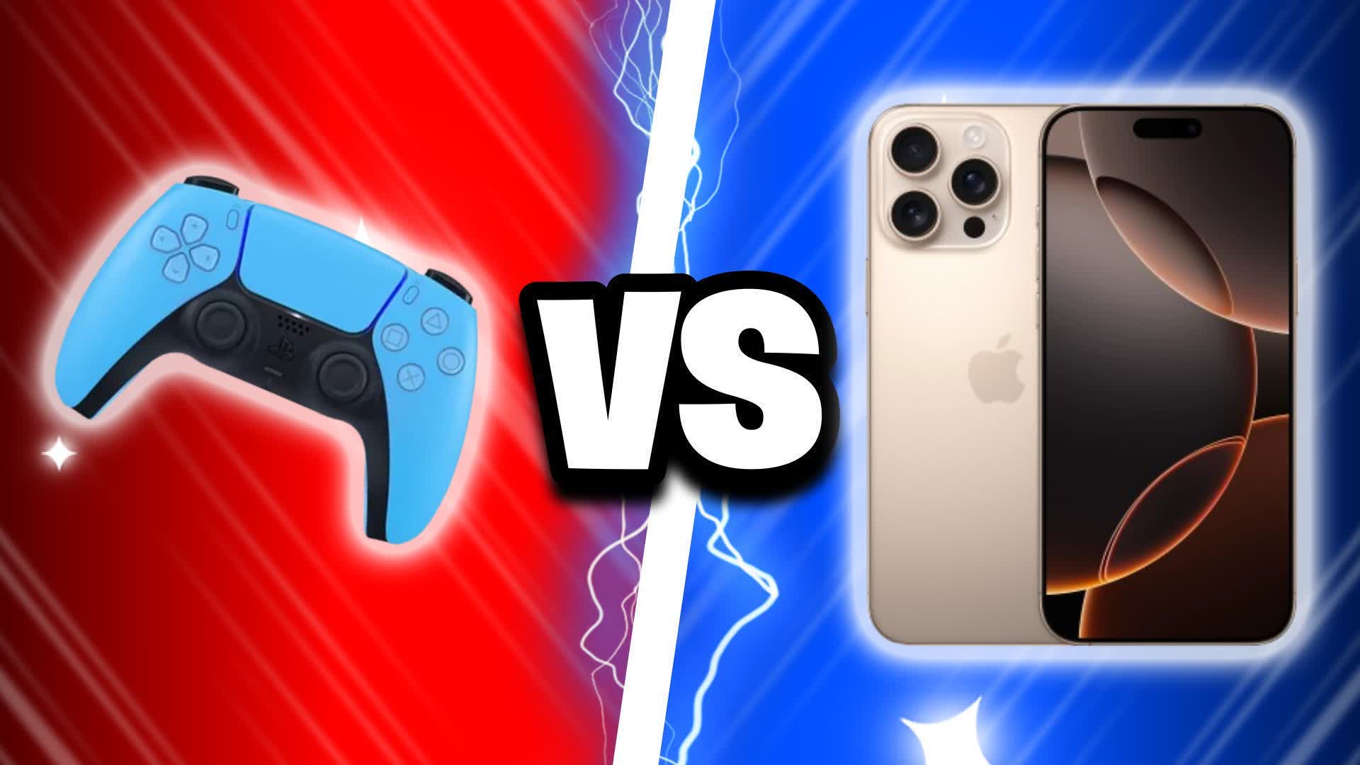 PS5 VS PHONE 📱 RED VS BLUE 🔴🔵