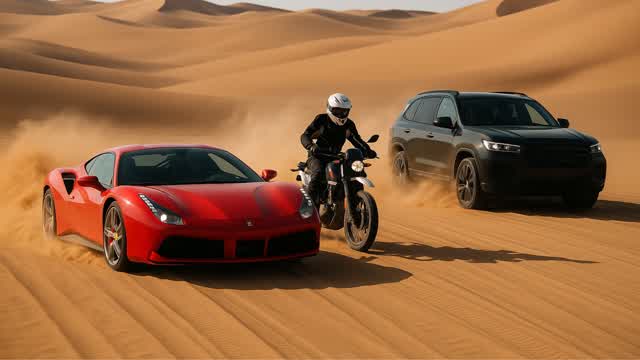 CAR GAME - DESERT FREE FOR ALL