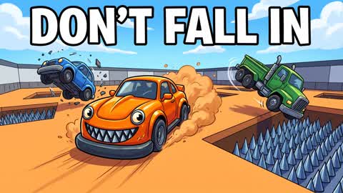 BUMPER CARS 🚗💥 Don't Fall In