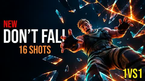 Don't Fall: 16 Shots 1v1