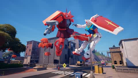 MS Gundam Red Comet Kick