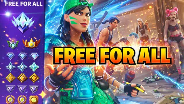 🎯 BOXFIGHT FREE FOR ALL 10 PLAYERS 🎯