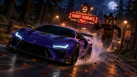 five nights drive game