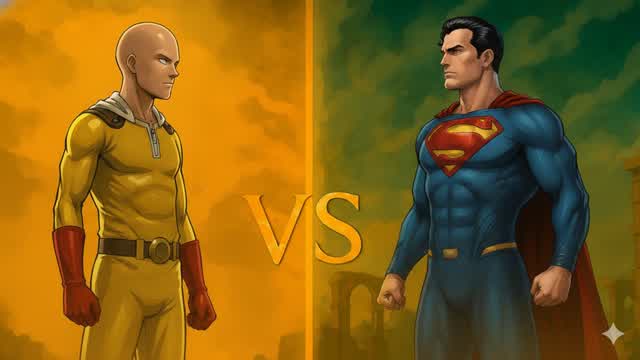 BLUE “Saitama X Superman” RED