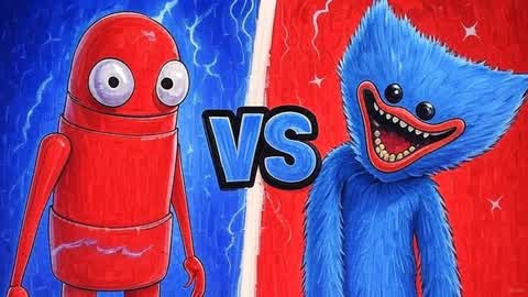 KPOP RED VS BLUE X5 🔴🔵HUNT3RS