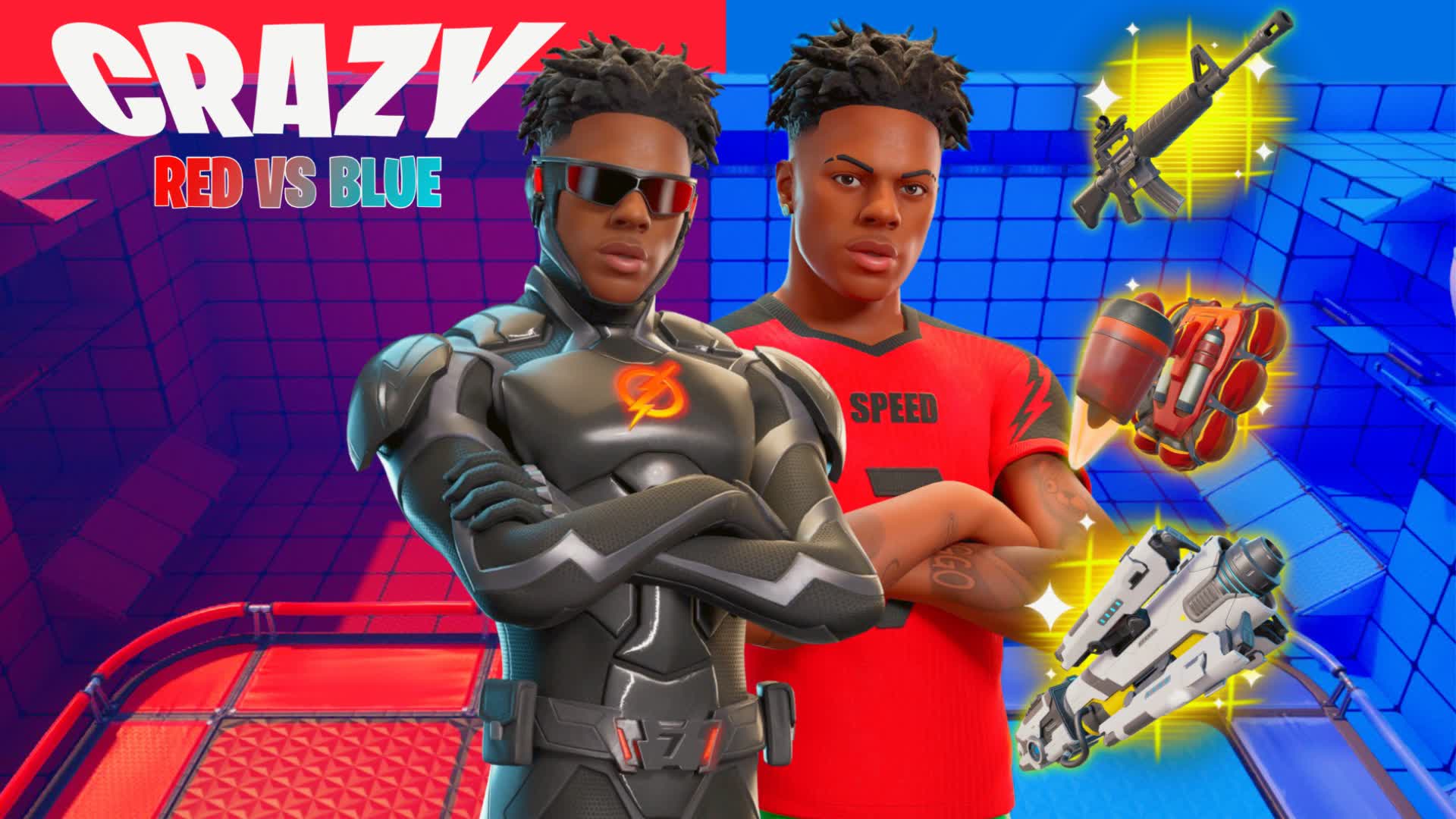 ⚡️SUPER SPEED⚡️RED VS BLUE 🔴🔵