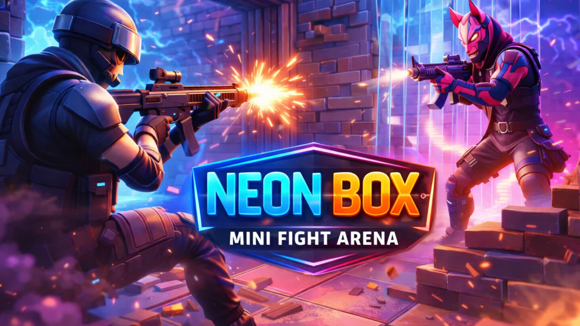NEON BOX: MINI FIGHT ARENA