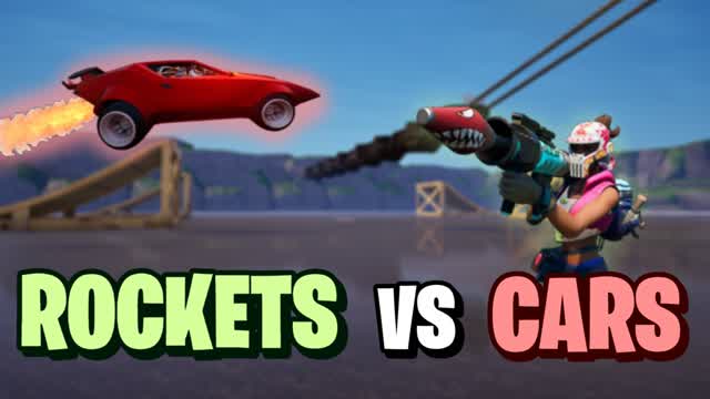 CRAZY đ ROCKETS VS CARS đ