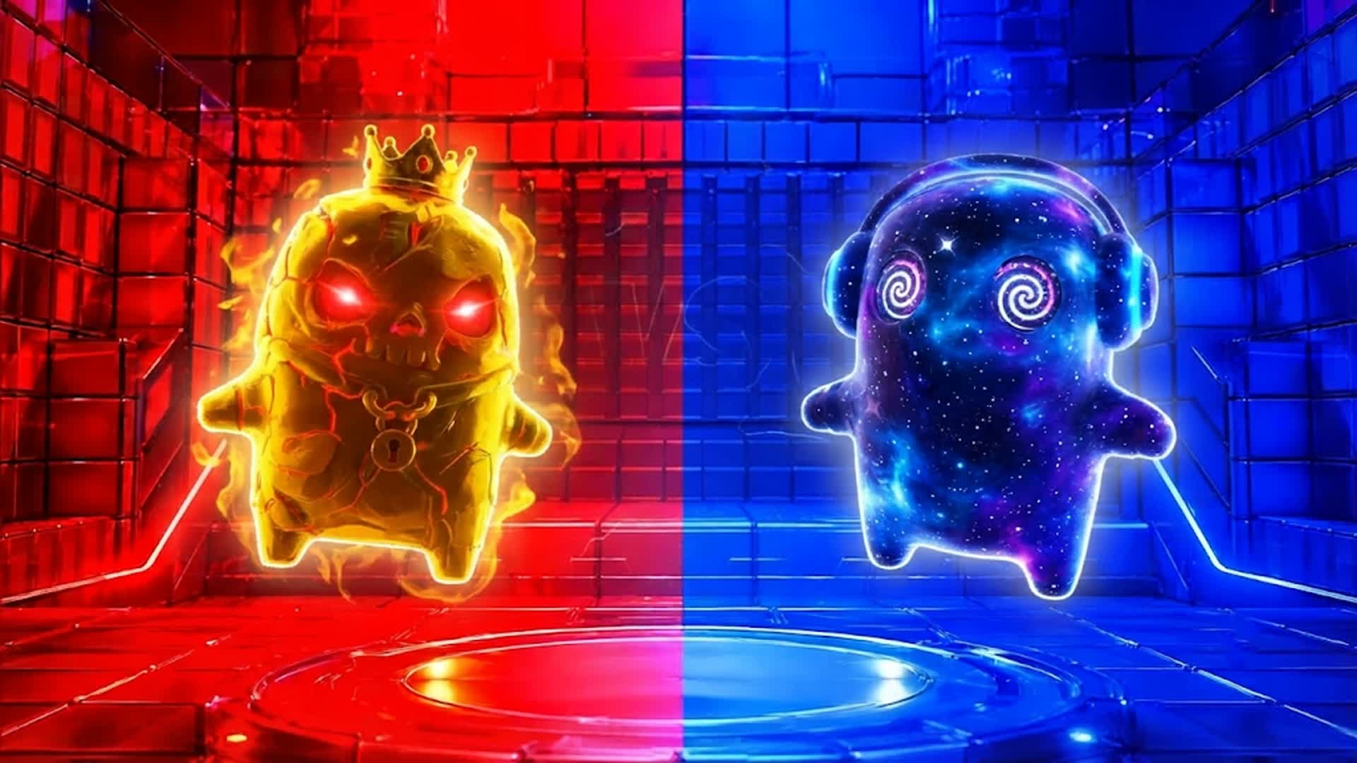 RED VS BLUE 🔵🔴ZQSD